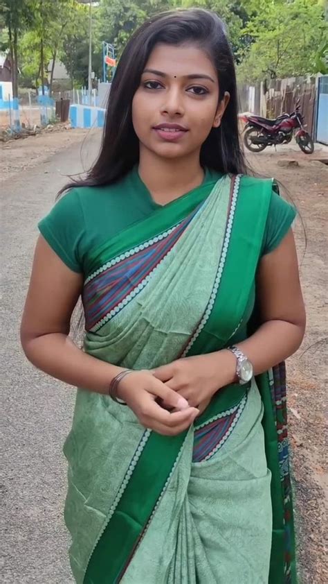 Tamil Aunty Hot Saree Pic