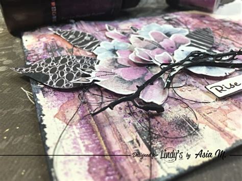 Art Journal Page Using Squirts With Asia – Lindys Gang