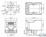 Rj45 Connector sketch template