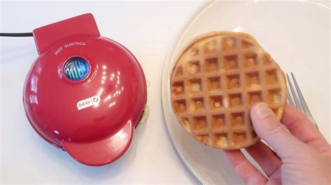 Dash Mini Waffle Maker Review Unboxing Waffle Recipe Bow
