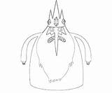 Ice King Coloring sketch template