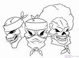 Gangster Coloring Pages Drawing Gangsta Drawings Cartoon Characters Sketches Clown Girl Graffiti Mickey Spongebob Mouse Ghetto Thug Bear Tattoo Cartoons sketch template