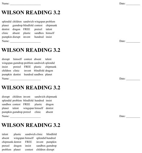 wilson reading  printables printable templates  nora