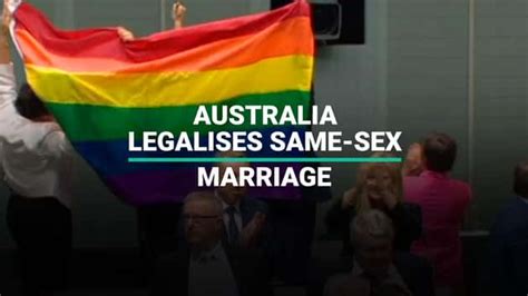 Australia Legalises Same Sex Marriage Huffpost Uk News