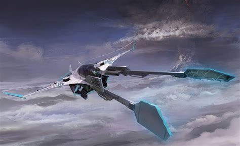concept ships spaceship art  seokin chung