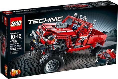 lego technic sets  customized pick  truck