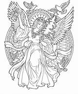 Angels Colouring Engel Ausmalbild Erwachsene Malvorlage Wonder Zipify Cdn01 Ilovemy Gfs Kerze Kostenlose Drus sketch template