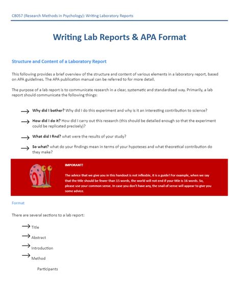 format lab report edrawmax template