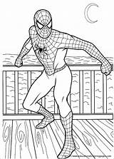 Coloring Spider Pages Amazing Man Spiderman Getcolorings Printable Color sketch template