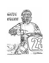 Coloring Bike Pages Dirt Choose Board sketch template