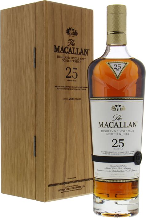 macallan  years  sherry oak  nv   wines