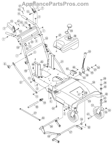 parts  craftsman   general assembly parts appliancepartsproscom