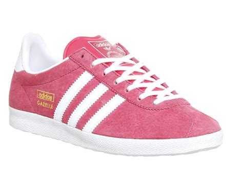 lyst adidas originals gazelle og suede sneakers  pink