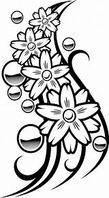 Coloring Pages Flower Tattoo Printable Colouring Graffiti Adult Girls Name Border Color Clipart Maori Balls Stock Sheets Heart Clip Adults sketch template