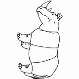Neushoorn Dieren Ausmalbilder Rhino Mewarnai Colorare Coloriages Nashorn Badak Animasi Rhinozeros Pingu Malvorlagen Bergerak Animierte Animaatjes Rinoceronti Animes Auswählen Coloriage sketch template