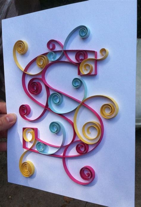 quilled letters images  pinterest quilling letters