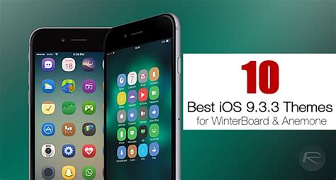 The Best Jailbreak Themes For Ios 9 3 3 [winterboard
