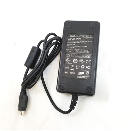 edac edacpower elec eaa  va   pin acdc power supply adapter ebay