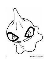 Coloring Shuppet Pages Ghost Pokemon sketch template