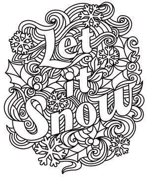winter coloring pages  adults  getdrawings