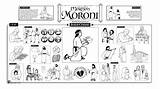 Moroni Mormon sketch template