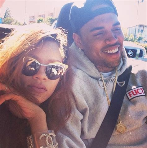 Chris Brown Love Triangle With Rihanna And On Off Girlfriend