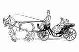 Horse Carriage Needpix sketch template