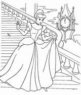 Cinderella Coloring Pages Print sketch template