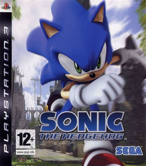 sonic  hedgehog  playstation  box cover art mobygames