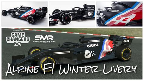 alpine  winter livery tutorial real racing  youtube