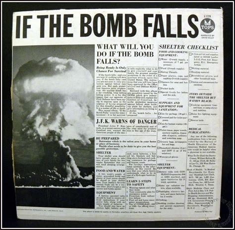bomb falls  recorded guide  nuclear survival tops