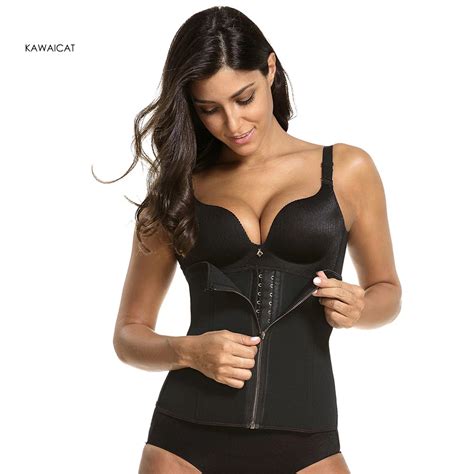 9 Steel Bones Body Shapewear Underbust Corset Waist Trainer Cincher