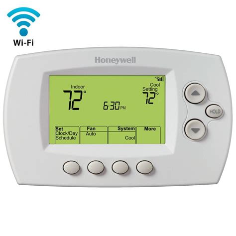 honeywell wi fi  day programmable thermostat  app rthwf  home depot
