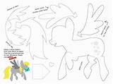 Coloring Derpy Cut Paper Pages Template Deviantart Popular sketch template