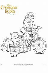 Christopher Pooh sketch template