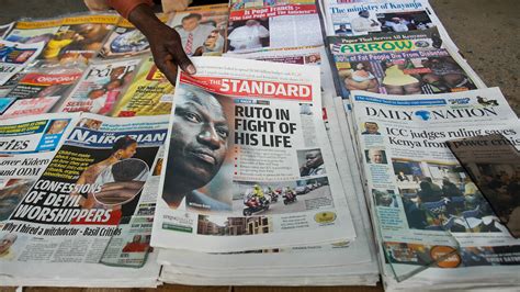 daily nations firing   editor   editorial critical  president kenyatta  cast