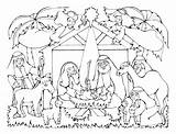 Coloring Manger Pages Wise Men Christmas Color Getcolorings Three Scene Print Therapy Printable Getdrawings sketch template