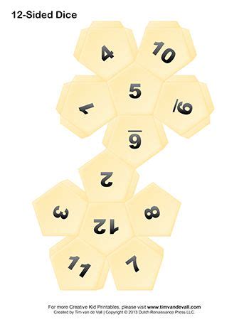 sided dice template white dice template  sided dice