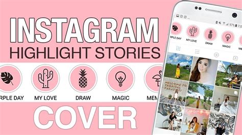 tutorial  buat highlight cover instagram story highlight youtube