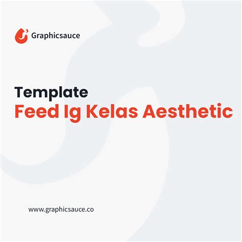 template feed ig kelas organisasi aesthetic