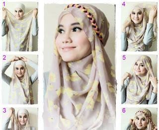 hijab tutorials images  pinterest hijab