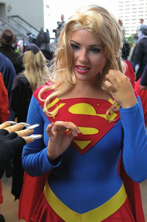 Supergirl Superhero Costume Cosplay Supergirl