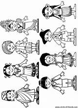 Coloring Pages Kids International Around Colouring Children Choose Board Multicultural Other sketch template