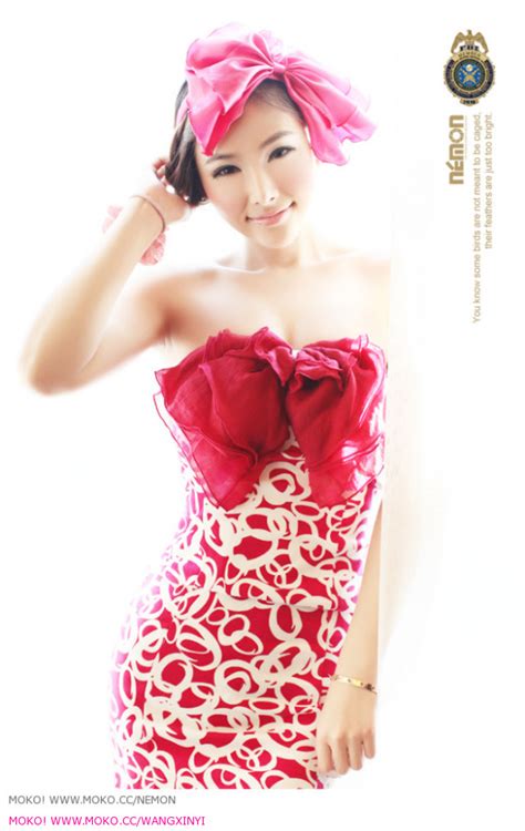 Wang Xin Yi Ultimate Sexy In Red Dress Really Cute