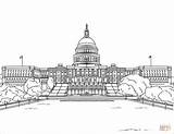 Capitol Building Coloring States United Pages State Empire Sheet Drawing Washington Printable Template Color Georgia Supercoloring Kids Landmarks Sketch Usa sketch template
