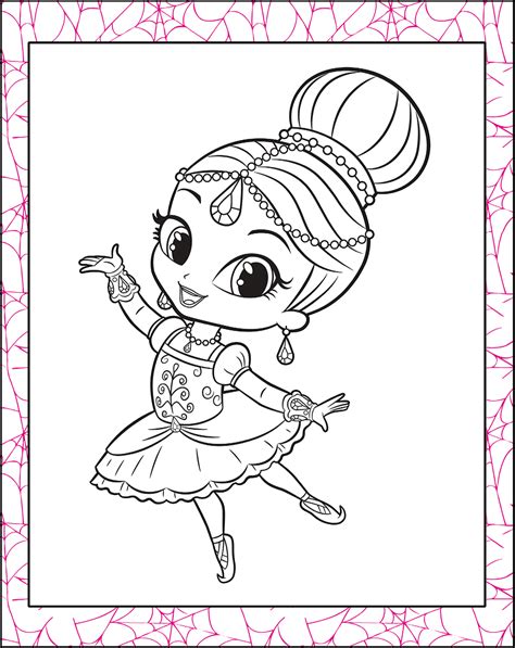 shimmer  shine pictures  colour