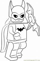 Batgirl Bati Batichica Coloring4free Coloringpages101 Dibujosonline Categorias sketch template