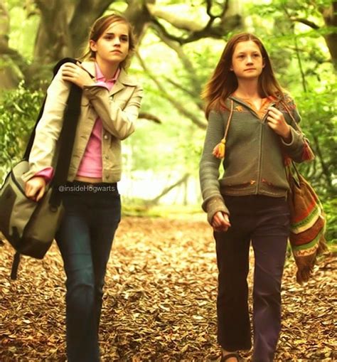 hermione granger and ginny weasley harry potter pinterest sister in law ginny weasley and