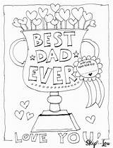 Birthday Happy Coloring Dad Printable Daddy Pages Card Colouring Papa Kids Sheets Fathers Super sketch template