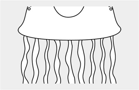 awesome outline cute jellyfish clipart images